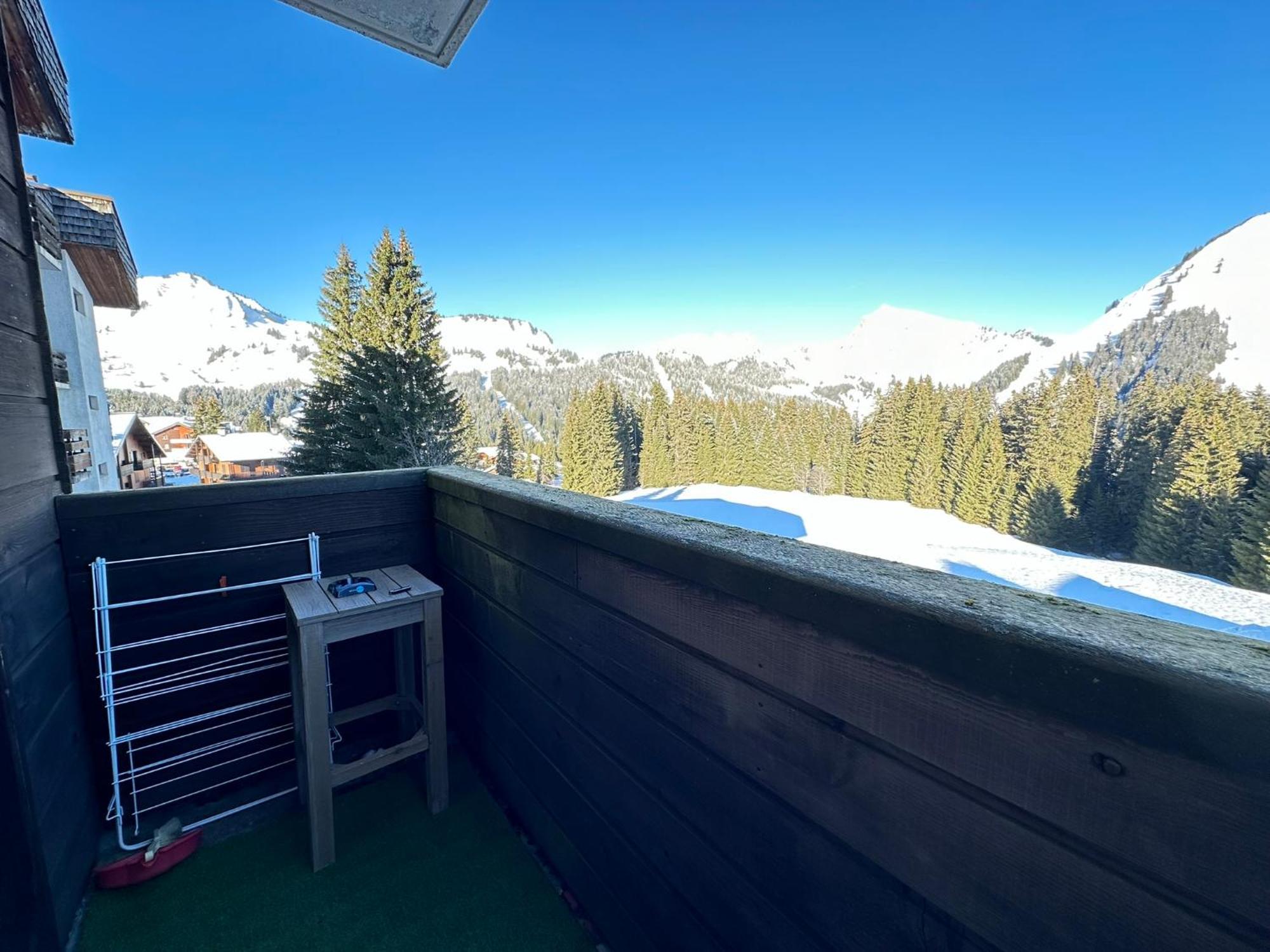 Studio Au Coeur Du Praz-De-Lys - Les Pralyssimes Ле Праз де Лис Экстерьер фото